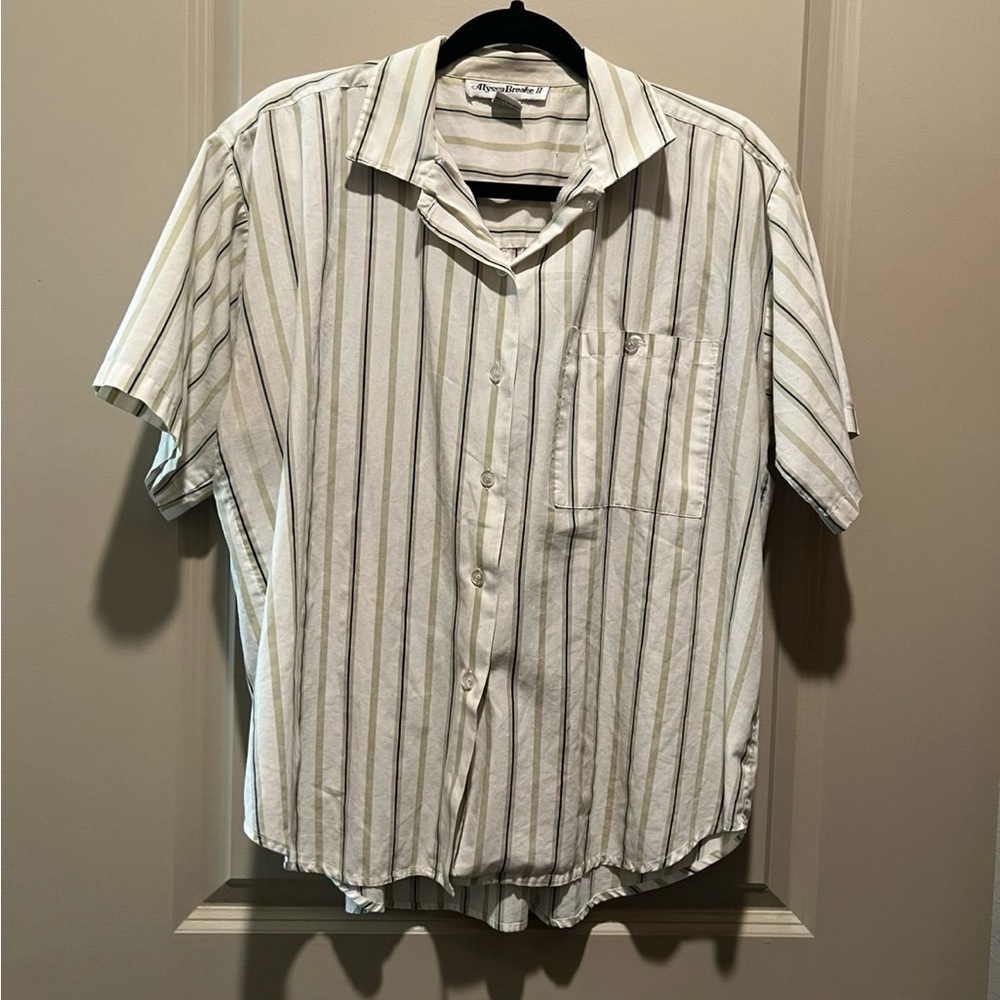 Striped Button Down Shirt